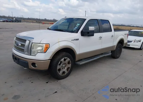 2011 Ford F-150 Lariat from USA, damaged, VIN 1FTFW1E66BFA84479